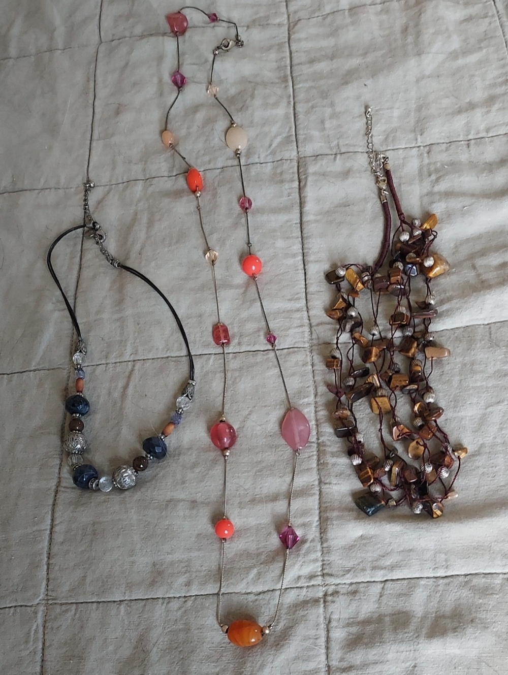 3 Bead Necklaces